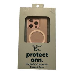 Protect Onn Fits Iphone 15 Pro MagSafe Compatible Rugged Case